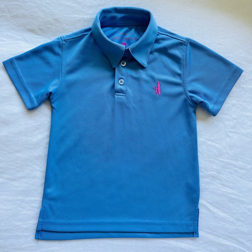 johnnie-O Boys Golf, Athletic Shirt - Size 4